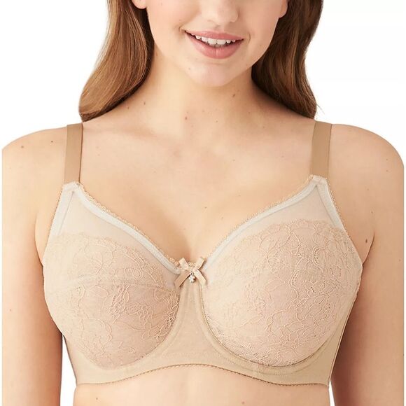 NWT WACOAL Retro Chic Full-Figure Underwire Bra 855186 - Picture 1 of 16
